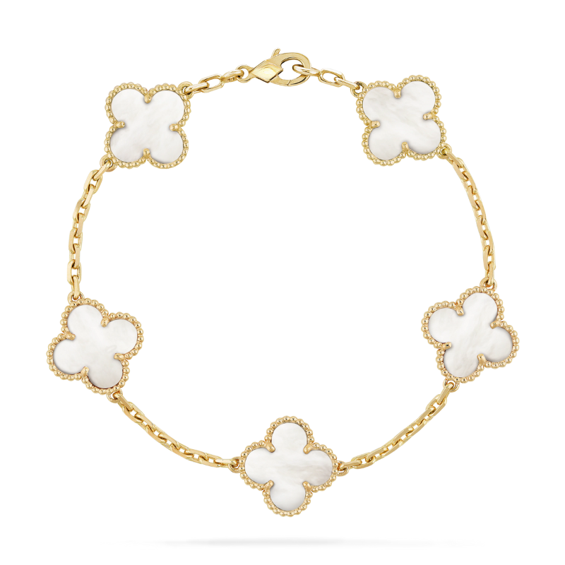CLOVER LEAF BRACELET | PEARL