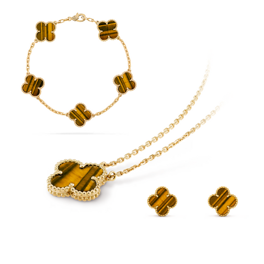 GOLD AMBER LUXE | CLOVER SET