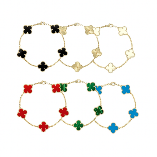 CLOVER LEAF BRACELET SIXPACK SET