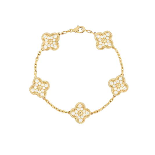 DELUXE CLOVER BRACELET | GOLD