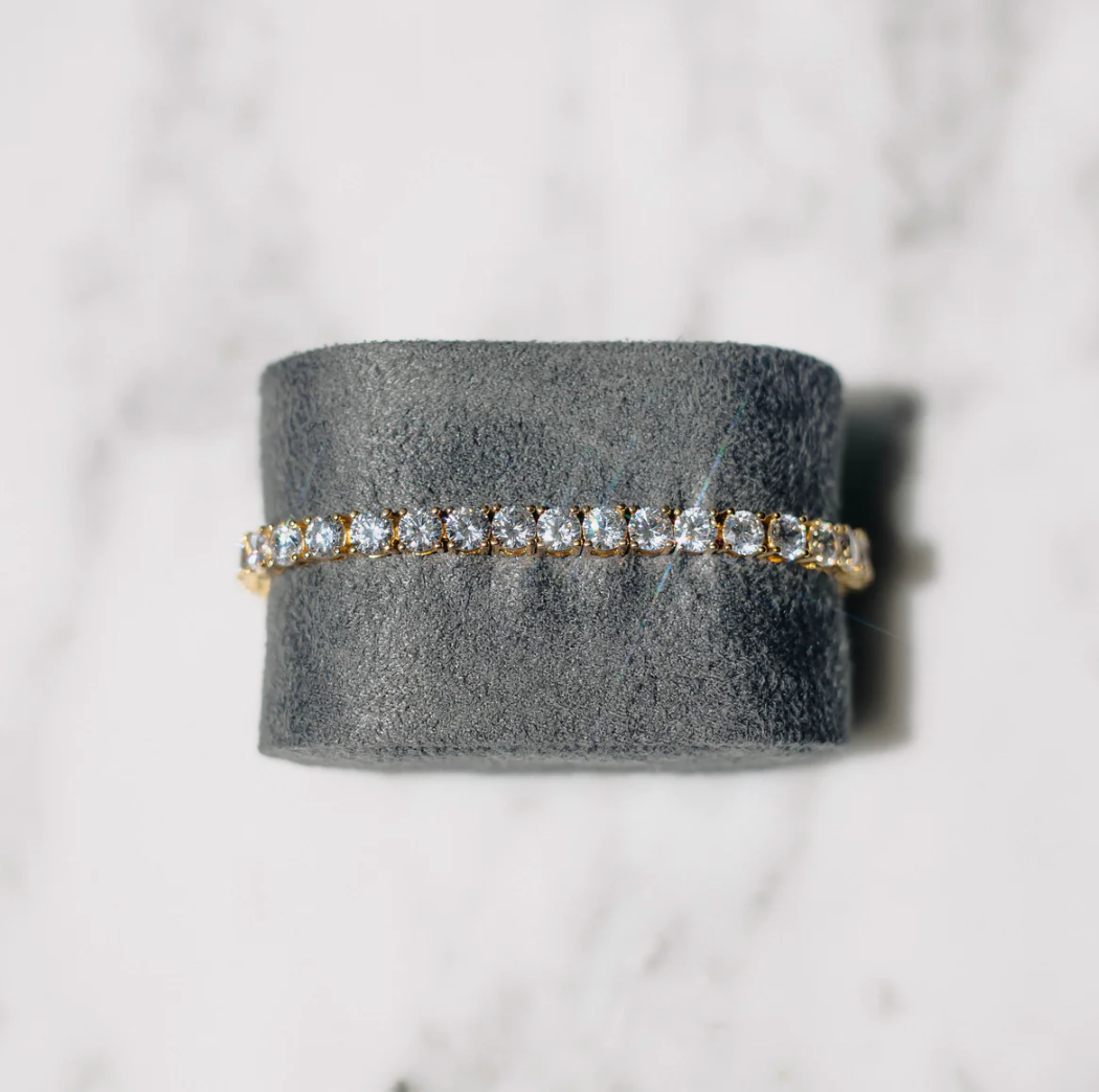 TENNIS BRACELET | GOLD