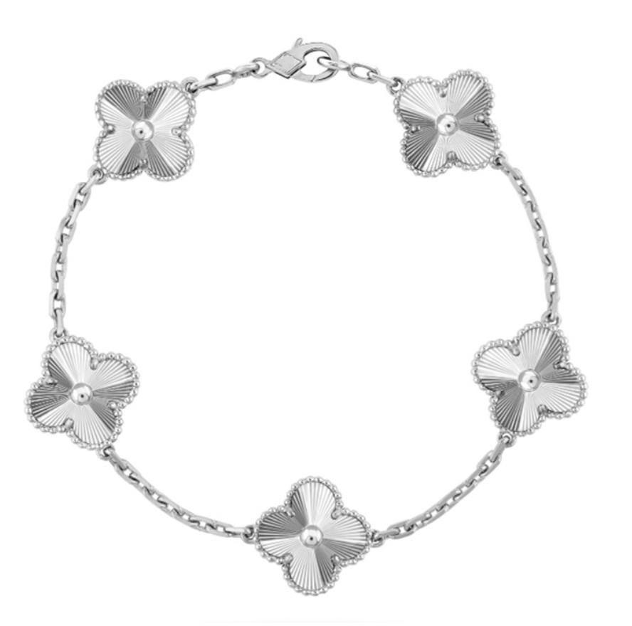 CLOVER LEAF BRACELET | SILVER