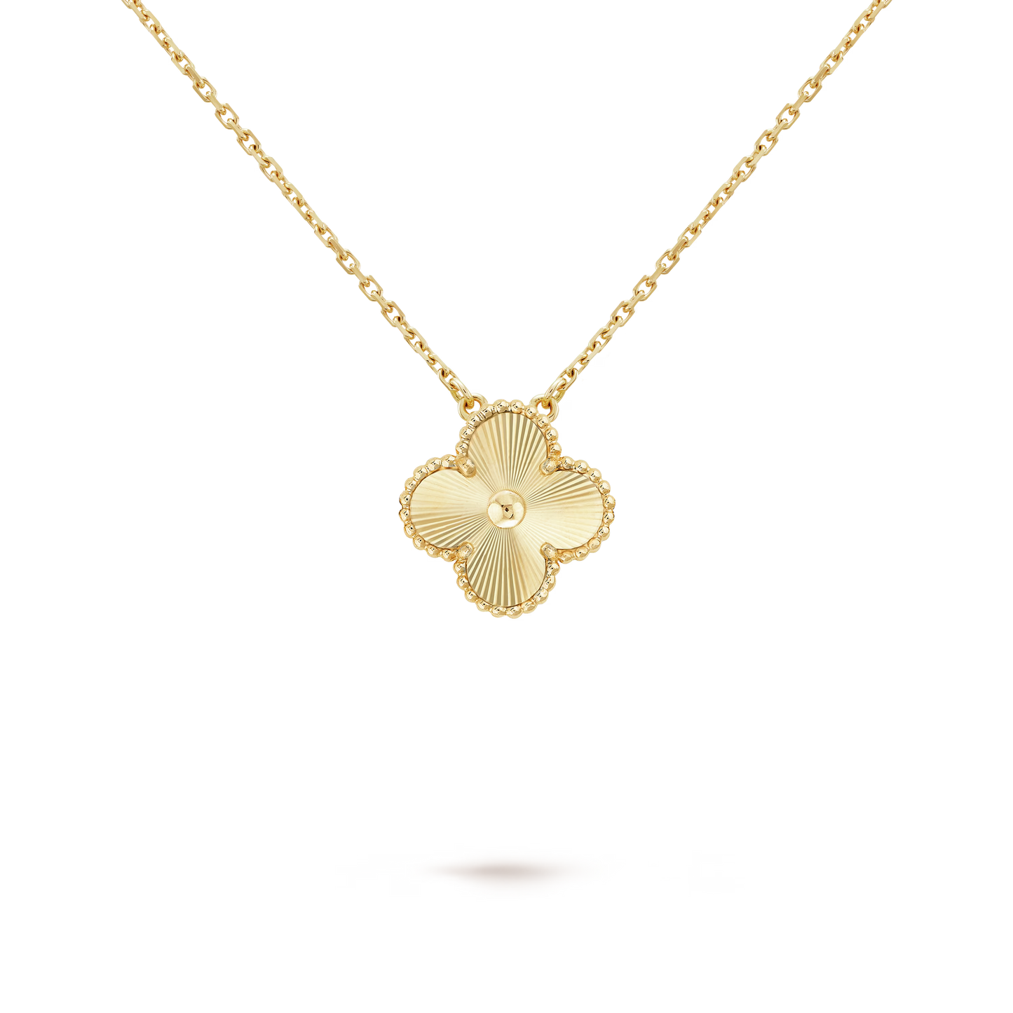 CLOVER LEAF NECKLACE | GOLD