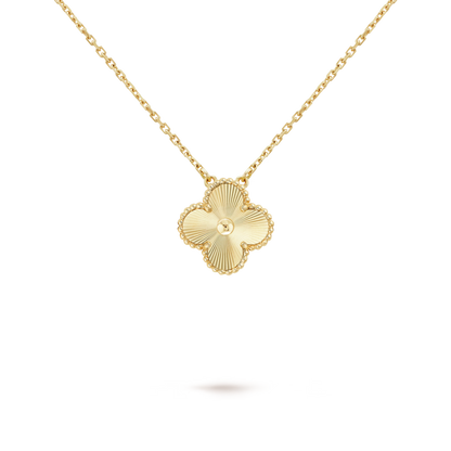 CLOVER LEAF NECKLACE | GOLD