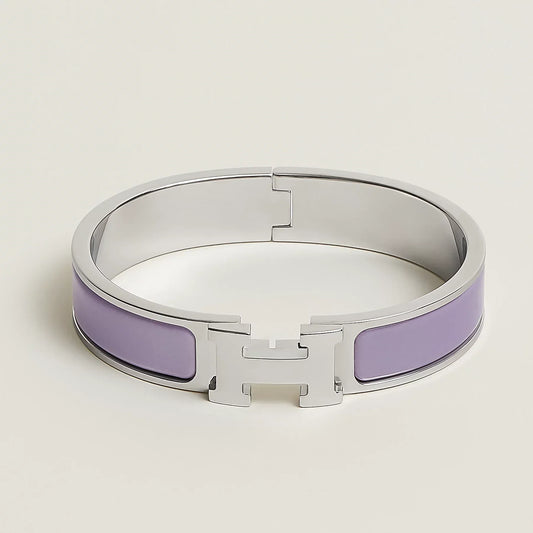 EXCLUSIVE PURPLE | HELENE SILVER BRACELET