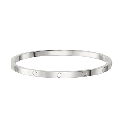 ETERNITY BRACELET THIN | SILVER