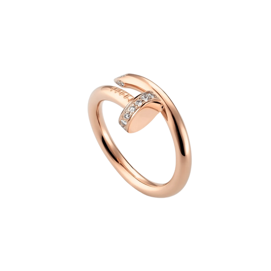 DELUXE NAIL RING | ROSE GOLD